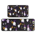 thumbnail image 1 of Halloween Gnomes and Pumpkins Kitchen Rugs Sets Of 2,Anti Fatigue Kitchen Mat Rugs Non Slip Washable,Decorative Kitchen Floor Mats for Kitchen,Sink,Laundry,17"X30"+17"X47", 1 of 7