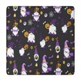 thumbnail image 1 of Halloween Gnomes and Pumpkins Square Fitted Tablecloth with Elastic Edge,Square Table Cover,Washable Elastic Table Cover for Home Kitchen Party Decor 34"x34", 1 of 6