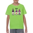 thumbnail image 1 of Halloween Gnomes T-Shirt Juniors -Image by Shutterstock,  Small, 1 of 4