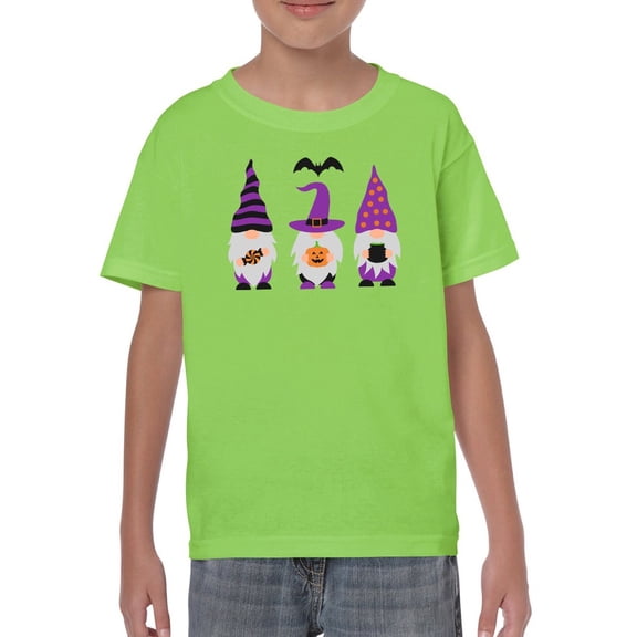 Halloween Gnomes T-Shirt Juniors -Image by Shutterstock,  x-Small