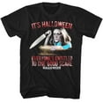thumbnail image 1 of Halloween Good Scare Black Adult T-Shirt, 1 of 2