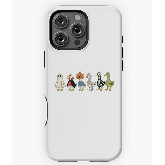 Halloween Goose Squad Vintage Parade Phone Case for iPhone 16 15 14 13 12 11 Pro Max