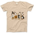 thumbnail image 1 of Halloween Goose T-Shirt, Funny Ducks in Costumes Tee, Cute Farm Animal Pumpkin Witch Vampire Shirt, Spooky Season Top, Fall Festival Gift, 1 of 7