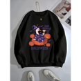 thumbnail image 1 of Halloween Goose Wizard Sweatshirt Design round-neck long-sleeved Casual Comfort Comfort Cotton Top Black S-3XL, 1 of 6