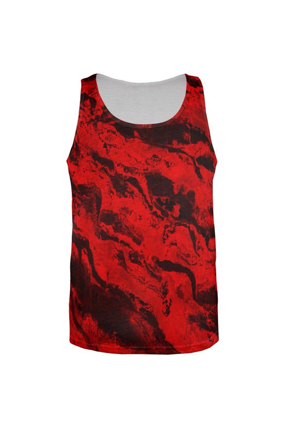 Halloween Gore Rivers of Blood All Over Mens Tank Top Multi 2XL