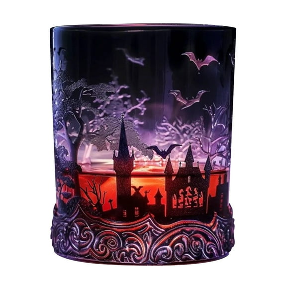 Halloween Gothic & Scray Decanter Halloween Witch Skull Decor Decanter