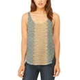 thumbnail image 1 of Halloween Green Dragon Costume Juniors Flowy Side Slit Tank Top, 1 of 2