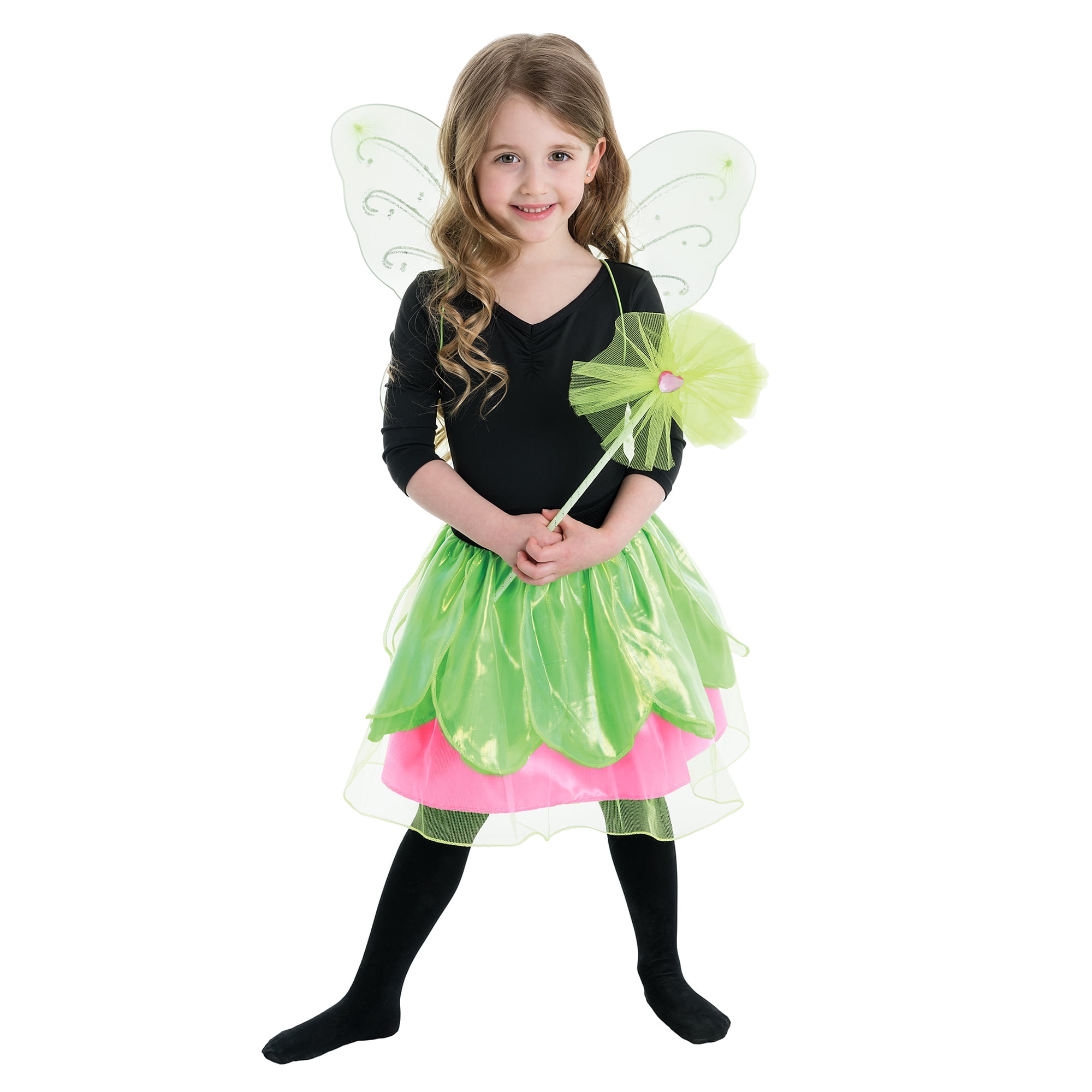 Pixie Glow Green Fairy Halloween Costume main image 1