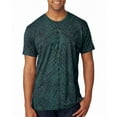 thumbnail image 1 of Halloween Green Snake Snakeskin Costume All Over Mens T Shirt Heather Royal MD, 1 of 2
