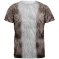thumbnail image 1 of Halloween Grey Cat All Over Mens Costume T Shirt, 1 of 7