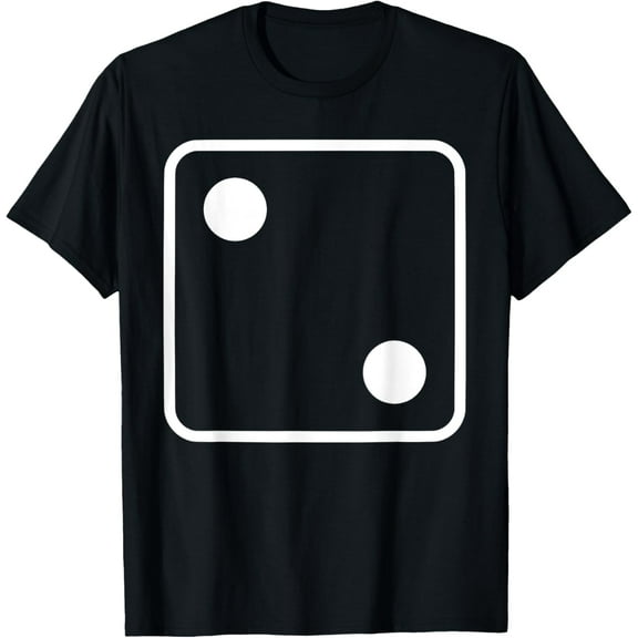 Halloween Group 2 Dice Gamer Costume Dark T-Shirt