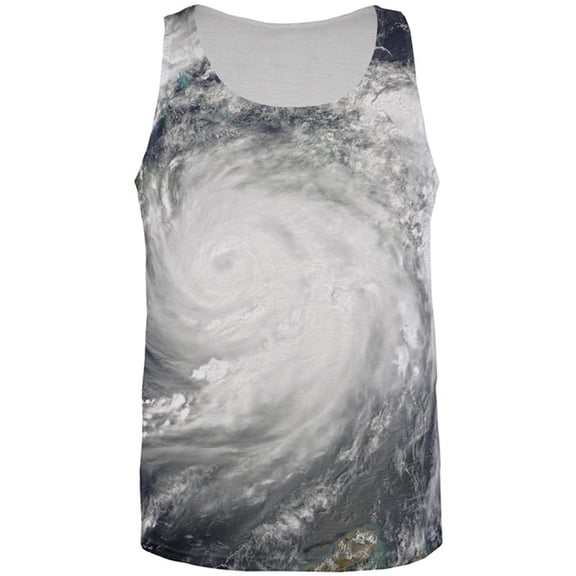 Halloween Gulf Coast Hurricane Costume All Over Mens Tank Top Multi SM