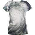thumbnail image 1 of Halloween Gulf Coast Hurricane Costume All Over Womens T Shirt Multi SM, 1 of 2