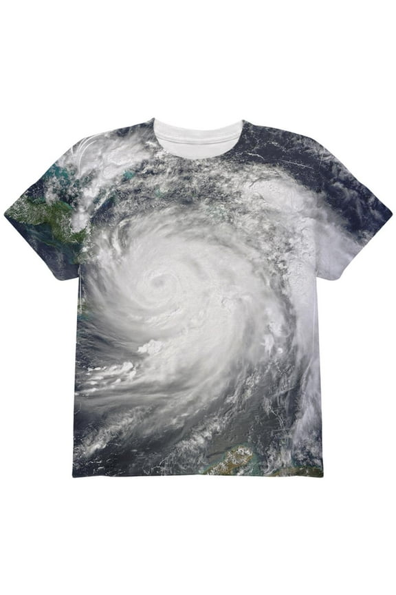 Halloween Gulf Coast Hurricane Costume All Over Youth T Shirt Multi YLG