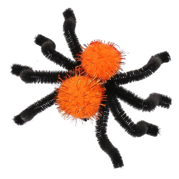 Halloween Hair Barrettes Fuzzy Spiders Hair Clip Party Hair Styling Tool Nonslip Clip Masquerades Hair Ornaments