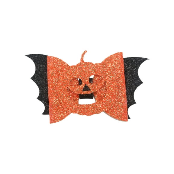 Halloween Hair Bow Clips Hair Accessories Cute Bat Spider Glitter Hair Barrettes Holiday Hair Clip Halloween Hair Styling Accessories Clips for Girls Women Kids Party Cosplay Gift