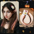 thumbnail image 1 of Halloween Hair Bows Clips Featuring Colorful Extensions for Girls with Pumpkin Bat and Owl Patterns - Halloween Hair Accessories, 1 of 4