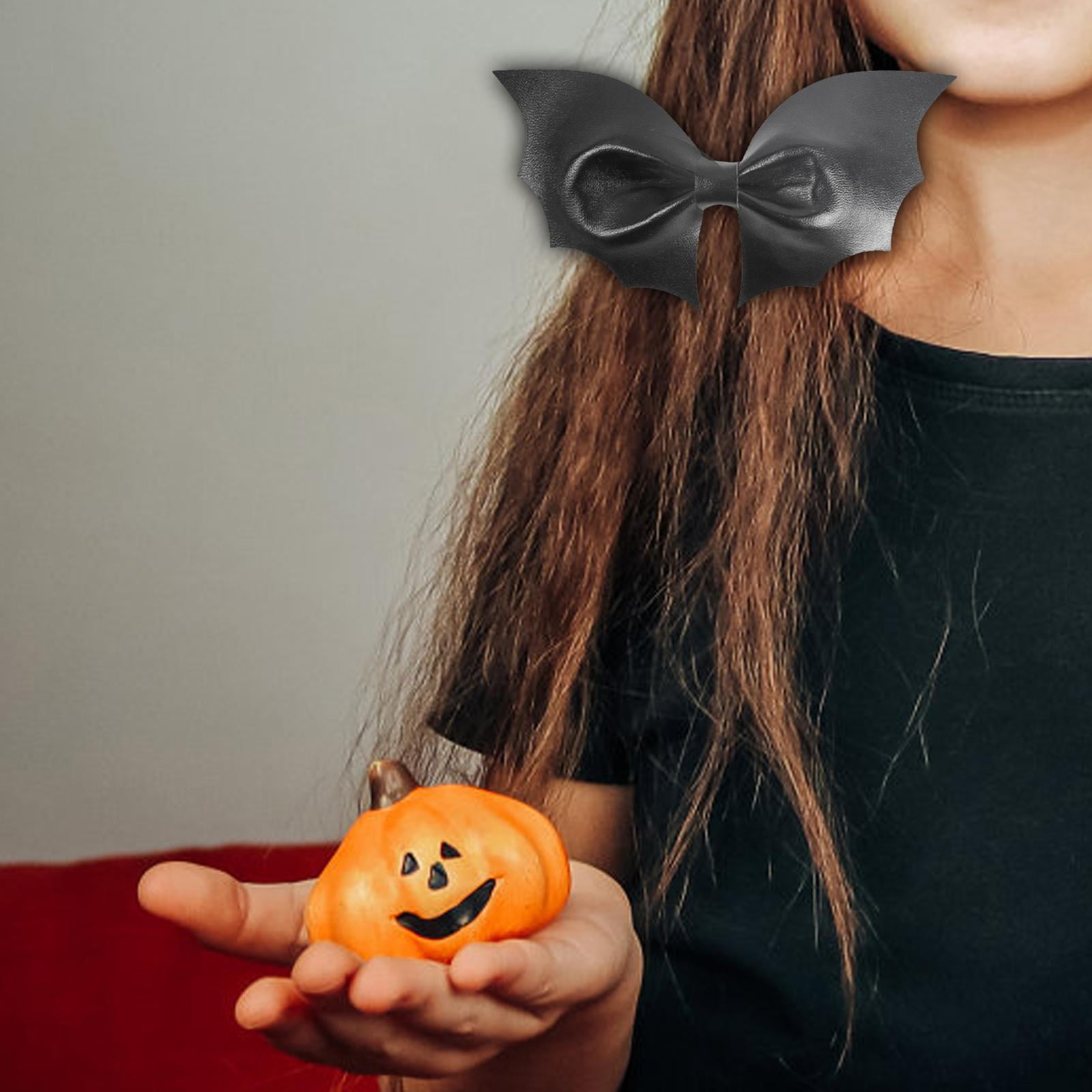 Halloween Hair Clip Prop Girls Cartoon Hairpin for Masquerade Birthday Party Wing