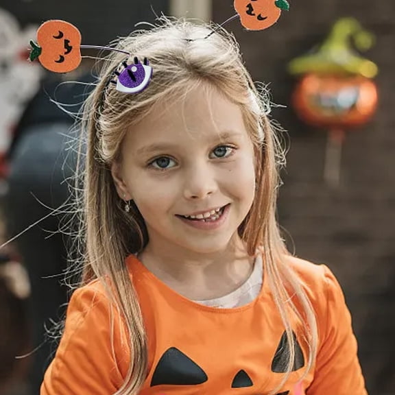 Halloween Hair Clips Bat Pumpkin Barrettes for Women Girls Party Accessories Hairpins
