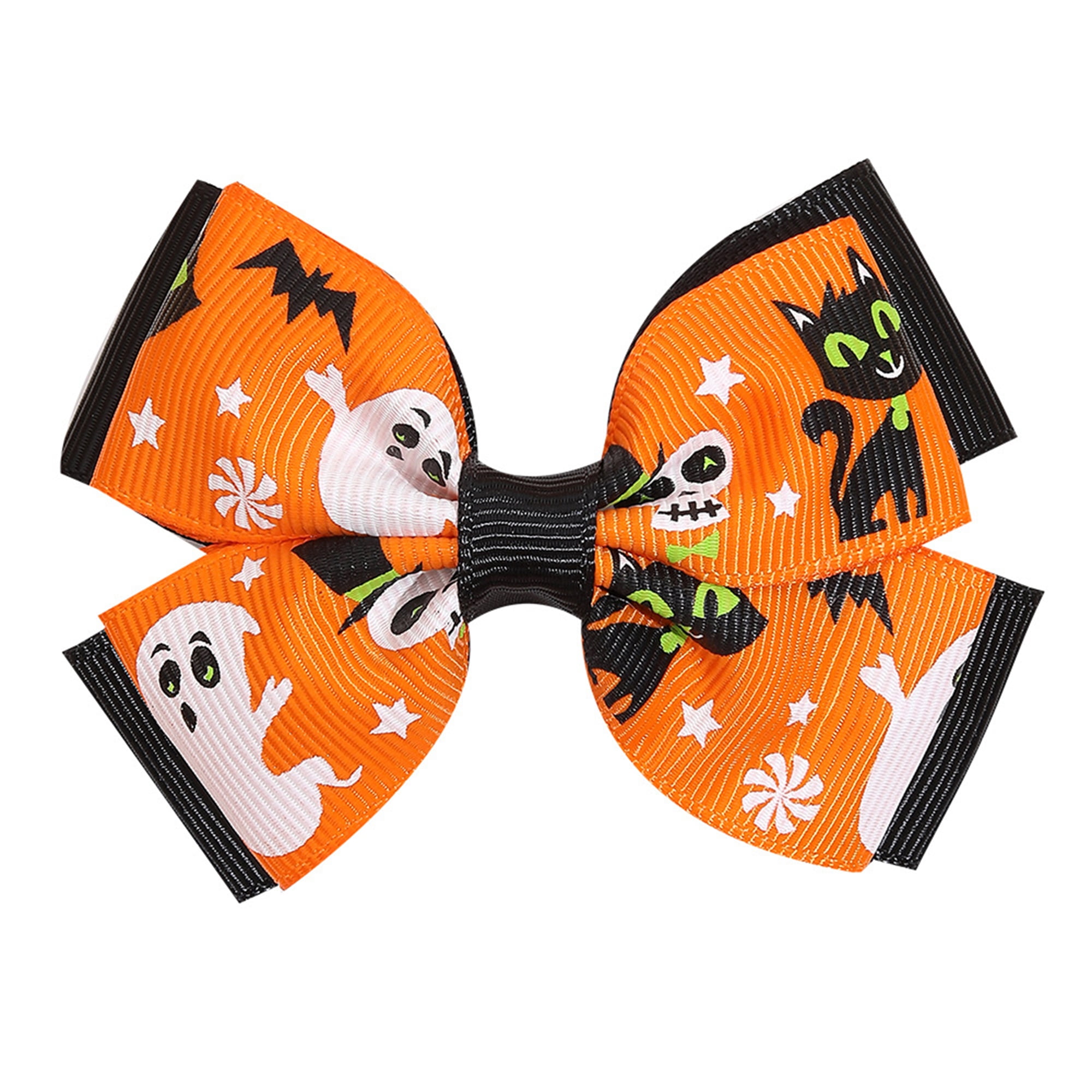 Halloween Hair Clips Cute Ghost Spider Pumpkin Skull Pattern Hair