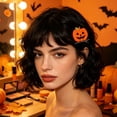 thumbnail image 1 of Halloween Hair Clips for K'ids Girls, Cute Spooky Pumpkin Ghost Bat Hair Barrettes, Halloween Hair Accessories for Party Dress Up Decorations, 2.2 Inches, 1 of 7