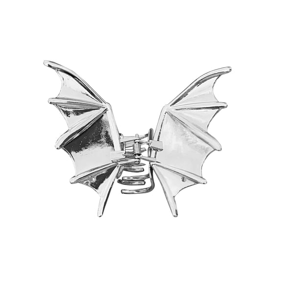 Halloween Hair Clips for Women Goth Style, Large Barrette with Bats Shape Strong Hold Hair Clamp Clips, Versatile for Parties Ceremonies Birthdays Banquets Daily Wear