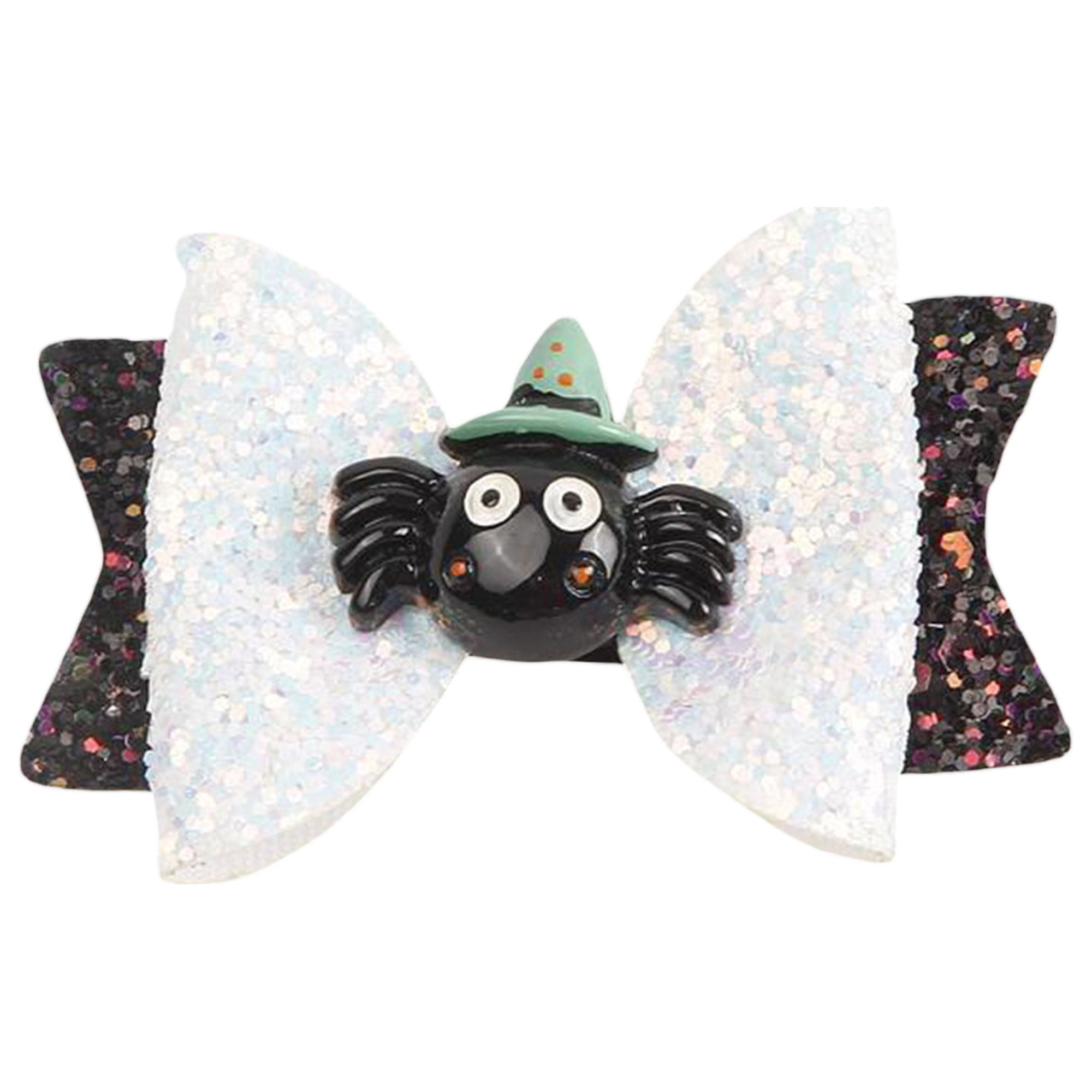 Halloween Hair Clips for Girls Cute Pumpkin Ghost Spider Hair Bows