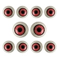 thumbnail image 1 of Halloween Half Round Hollow Eyeball Props Set Creepy Fake Eye Props for Prank Decor Craft Display Party Table Scene Use, 1 of 5