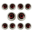 thumbnail image 1 of Halloween Half Round Hollow Eyeball Props Set Creepy Fake Eye Props for Prank Decor Craft Display Party Table Scene Use, 1 of 5