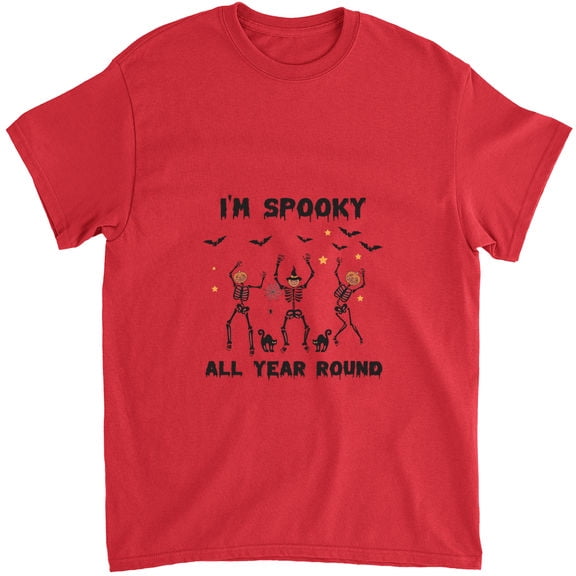 Halloween Halloween 2024 Funny Dancing Skeleton Shirt, I'M Spooky
