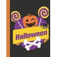 thumbnail image 1 of Halloween: Halloween Coloring Book - Coloring Book for Toddlers, Kids, Teens, Adults (Paperback), 1 of 1