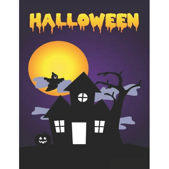 Halloween: Halloween Coloring Book For Kids Spooky Scary Halloween Monsters, Witches and Ghouls Coloring Pages for Kids , (Paperback)