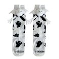 thumbnail image 1 of Halloween Hand Holding Stockings for Couples, Crew Sock Pair, Funny Halloween Party Socks, 1 of 5