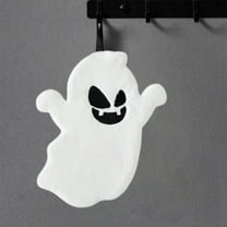 Halloween Hand Towel - Cute Ghost Hanging Towel 9"x7.5" Soft Absorbent Polyester for Kitchen, Bathroom Decor & Spooky Party Accessories