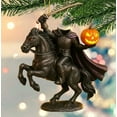 thumbnail image 1 of Halloween Handheld Pumpkin Headless Horseman Ornament - Spooky Design, Perfect for Halloween Home Decor, Party Props, Window Display & Holiday Accents,Black,1pcs, 1 of 2