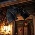 thumbnail image 1 of Halloween Hanging Bats Props, Simulation Plastic Flying Bat Hanging Ornament Party Decor, Halloween Party Favors Vampire Rats for Patio Lawn Garden Tree Porch Spooky House Decoration, A, 1 of 5