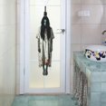 thumbnail image 1 of Halloween Hanging Female Ghost Sticker, Scary PVC Wall Switch Decal, Horror Decor for Bedroom Living Room Hallway Haunted House Party, 1 of 5