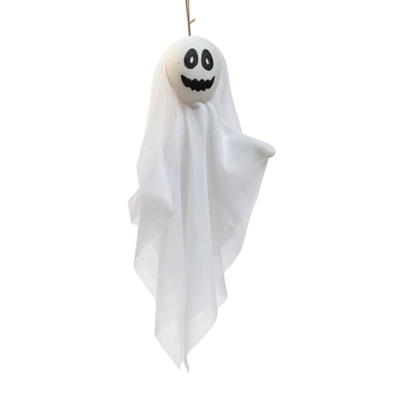 Halloween Hanging Ghost Decoration Party Prop Indoor Outdoor Suspended Fabric Ghost Figure for Porch Window Ceiling Tree Yard