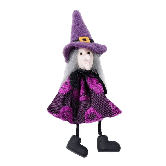 Halloween Hanging Ghost Decorations Outdoor,Pumpkin Witch Halloween Tree Ornaments,Cute Flying Ghost Straw Windsock Pendant Home Indoor Decor Yard Patio Lawn Garden Outside Party Supplies