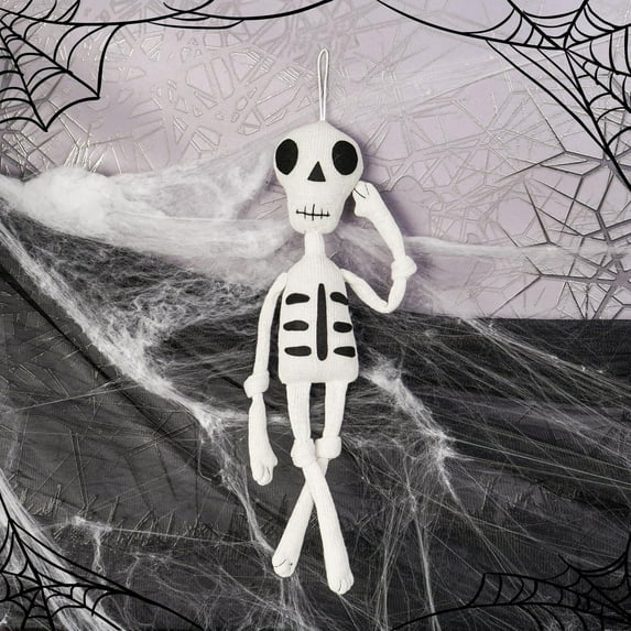 Halloween Hanging Ghost,Hanging Skeleton Ghost, Halloween Party Decoration, Hanging Skull Horror Ghost for Haunted House Entrance Decoration, Patio Lawn Garden Indoor/Outdoor Decoration