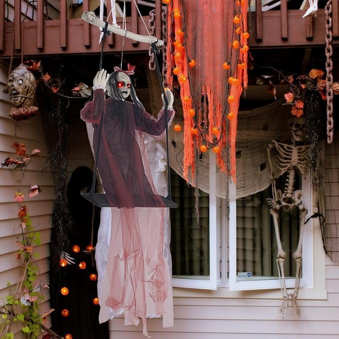 Halloween Hanging Ghost Props, 43