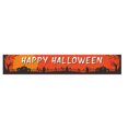 thumbnail image 1 of Halloween Happy Halloween Banner, Assorted Long Porch Wall Sign, Outdoor Front Porch Entryway Party Decor 118 x 19.69 in, 1 of 5