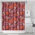 thumbnail image 1 of Halloween Happy Halloween Icons Shower Curtain 72"x84" ,Bathroom Decorative Shower Curtains Set with 12 Hooks,Modern Waterproof Washable Shower Curtain, 1 of 6