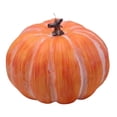 thumbnail image 1 of Halloween Harvest Pumpkin Figurine Decoration, Fall Festive Home Tabletop Ornament for Indoor Mantel Shelf Display, 1 of 8