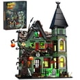 thumbnail image 1 of BuildingBoat Halloween Haunted House Building Set Creative DIY Project to Build Together Haunted Mansion Education STEM Learning Playset, 1 of 6