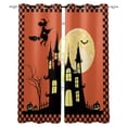 thumbnail image 1 of Halloween Haunted Mansion Window Treatments Curtains Valance Outdoor Kitchen Drapes Window Treatment Ideas Win, 1 of 5