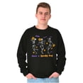 thumbnail image 1 of Halloween Have A Spooky Day Skeletons Sweatshirt for Men or Women Brisco Brands S, 1 of 6