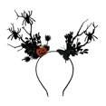 thumbnail image 1 of Halloween Headband Gothic Style Branch Flower Butterfly Haidband Hair Accessories for Women Girls, 1 of 3