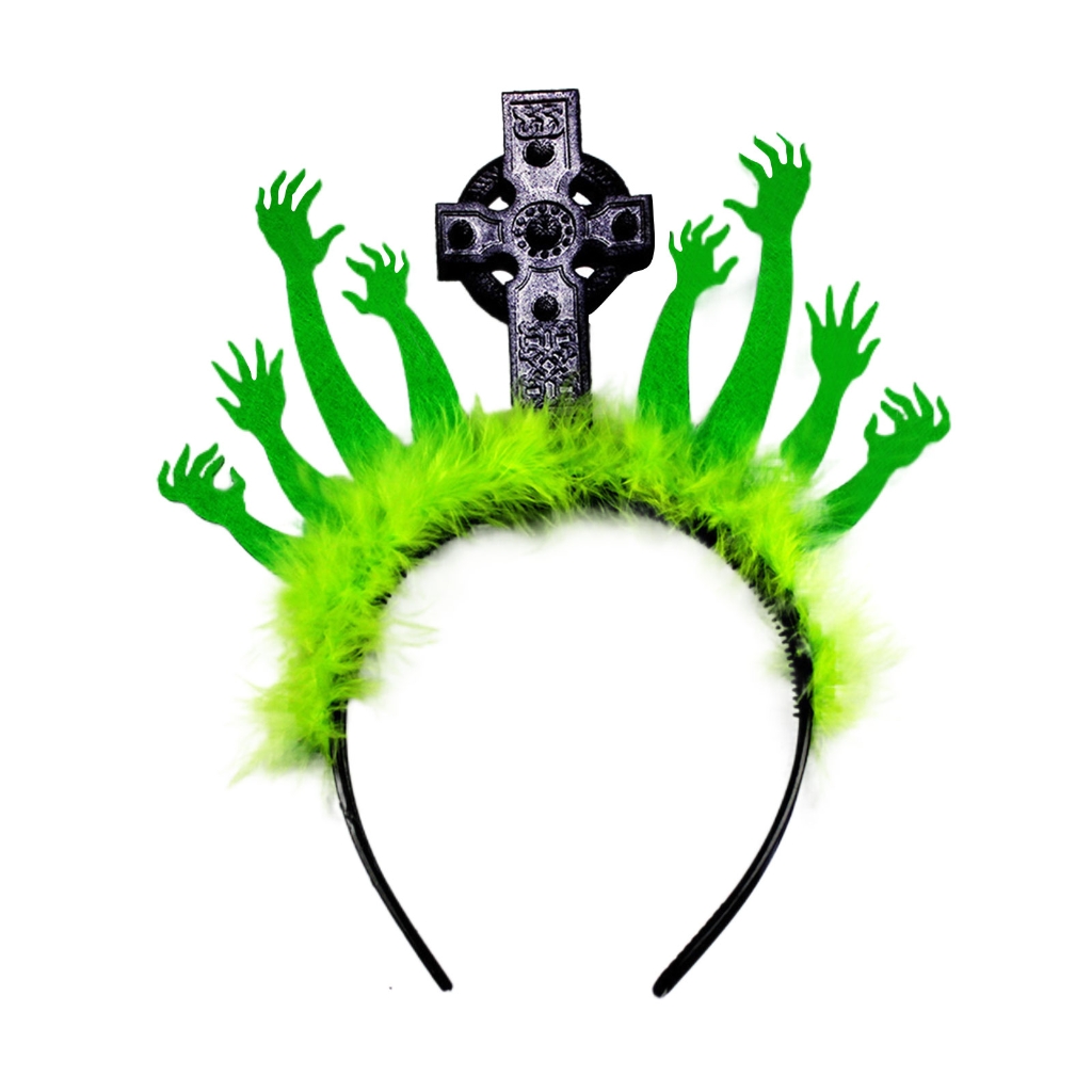 Halloween Headband Halloween Goth Headband Halloween Tiara Hair Hoop