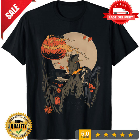 Halloween Headless Horseman Graphic Shirt Unisex Size S-3XL, LIMITED EDITION-TH64027